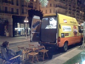 Cannes in a Van